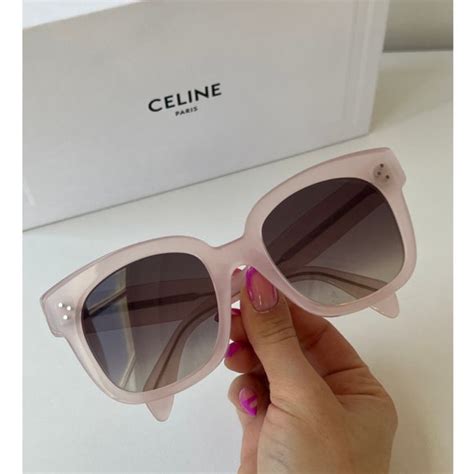 NEW Celine CL4002UN New Audrey Sunglasses in Light Pink